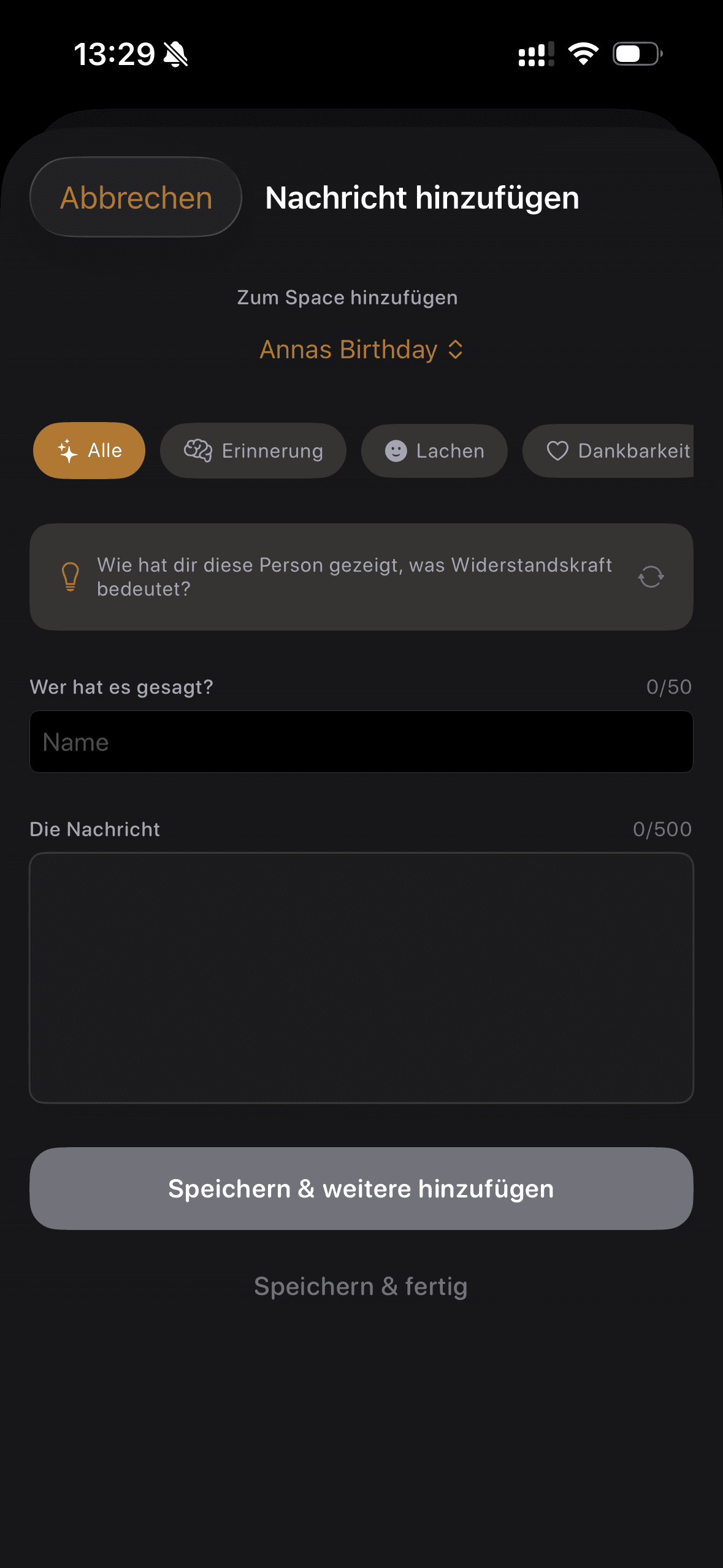Adding a new Ember in the Re:Ember app